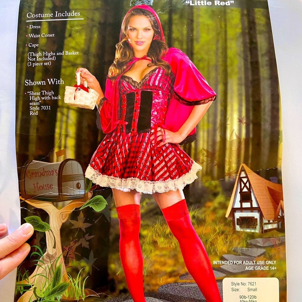 Halloween Dreamgirl Little Red women’s costume